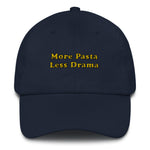 Load image into Gallery viewer, More Pasta less Drama - Embroidered Cap
