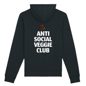 Anti Social Veggie Club - Organic Cotton Hoodie