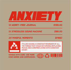 Anxiety - Organic Hoodie