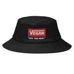 Load image into Gallery viewer, Vegan Off the meat - Embroidered Bucket Hat
