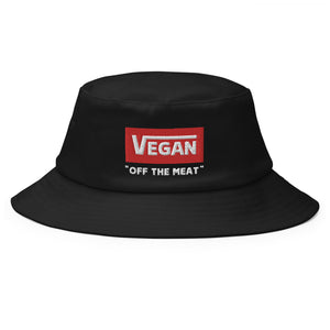 Vegan Off the meat - Embroidered Bucket Hat