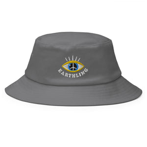 Earthling - Embroidered Bucket Hat