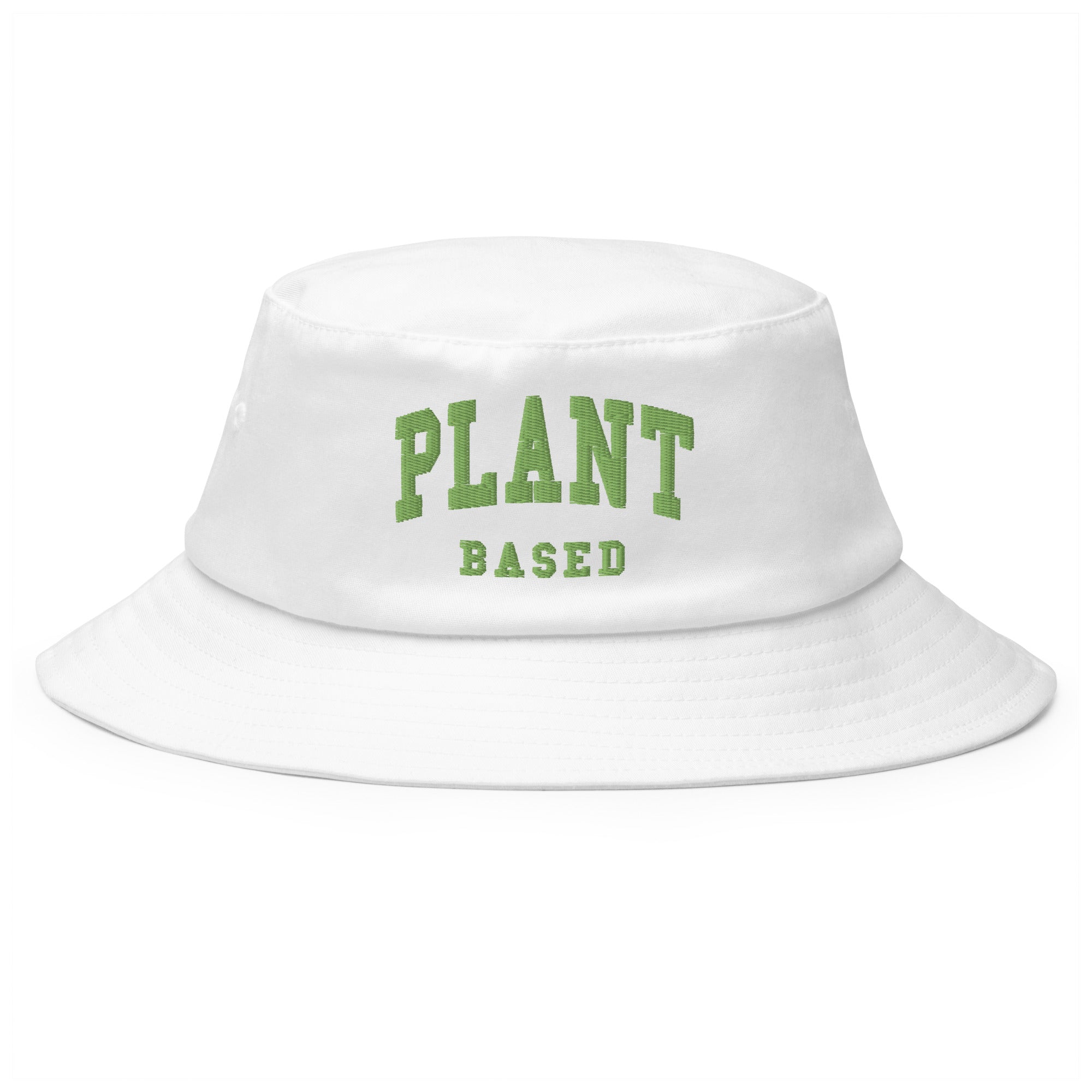 Plant Based - Embroidered Bucket Hat