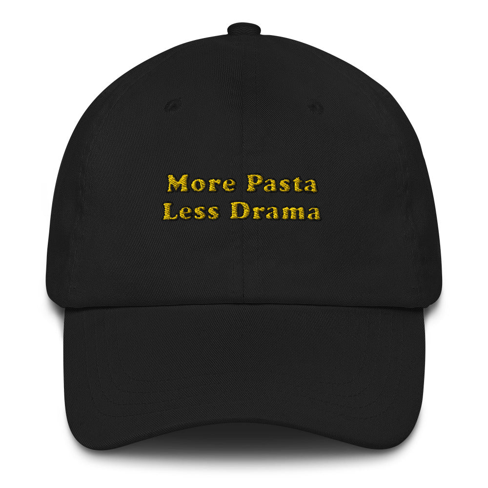 More Pasta less Drama - Embroidered Cap
