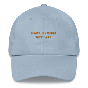 Make Hummus not War - Embroidered Cap