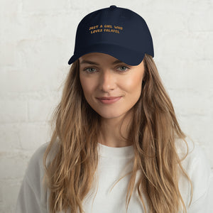 Just a Girl who loves Falafel - Embroidered Cap