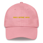 Load image into Gallery viewer, Fries before Guys - Embroidered Cap
