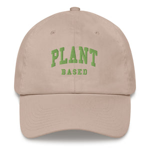 Plant Based - Embroidered Cap