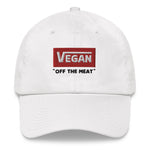 Load image into Gallery viewer, Vegan Off the meat - Embroidered Cap
