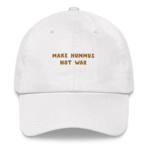 Make Hummus not War - Embroidered Cap