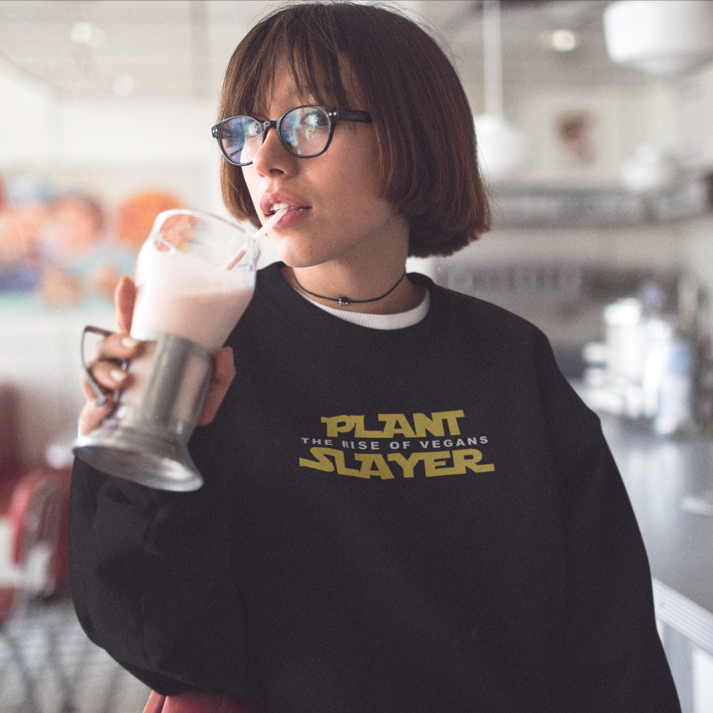 The rise of Vegans - Organic Unisex Sweatshirt
