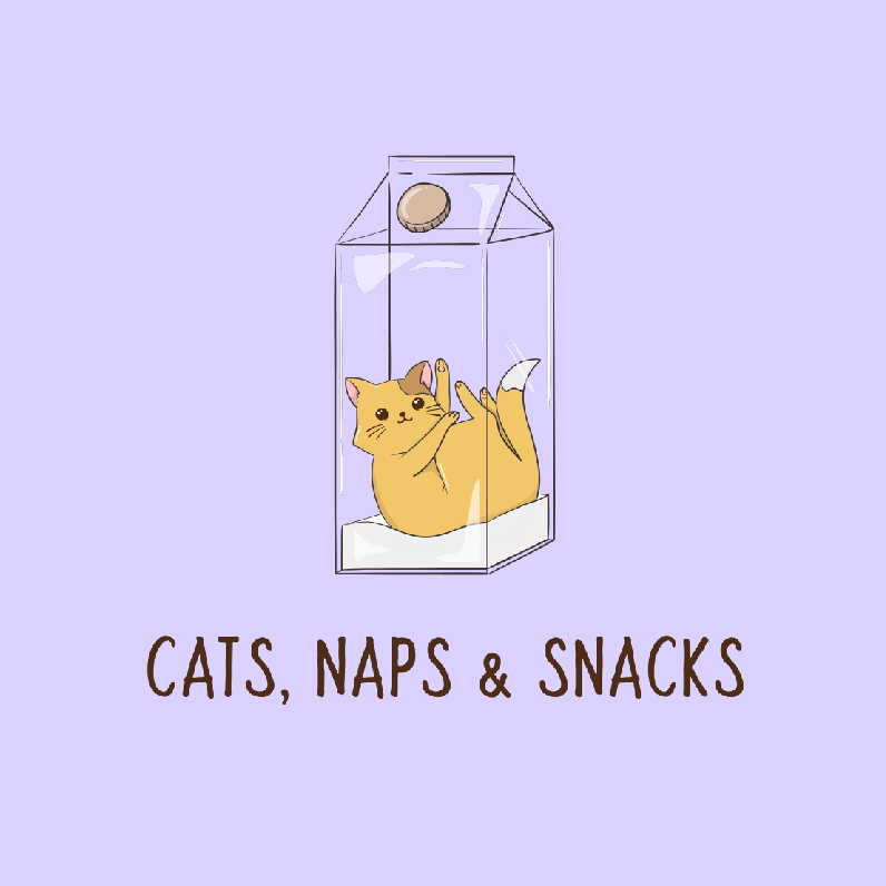 Cats, Naps & Snacks - Organic Unisex Sweatshirt