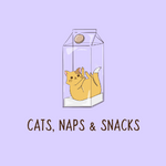 Load image into Gallery viewer, Cats, Naps &amp; Snacks - Organic Unisex Sweatshirt
