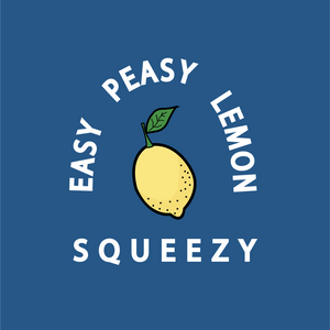 Easy Peasy Lemon Squeezy - Organic Cotton Tote Bag - Oat Milk Club