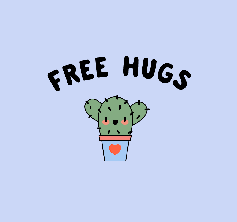 Free Hugs - Organic Cotton Body