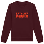 Load image into Gallery viewer, Eat Sleep Love Repeat - Organic Sweatshirt
