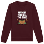 Load image into Gallery viewer, Matcha time all the time - Organic Sweatshirt

