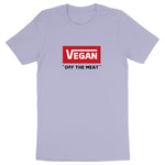 Load image into Gallery viewer, Vegan off the meat - Unisex Organic T-shirt
