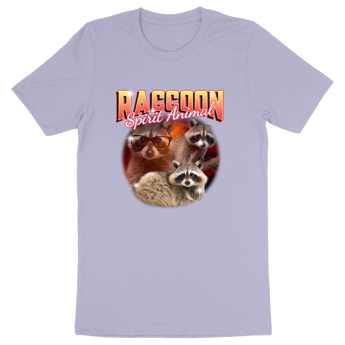 Raccoon Spirit Animal - Organic T-shirt