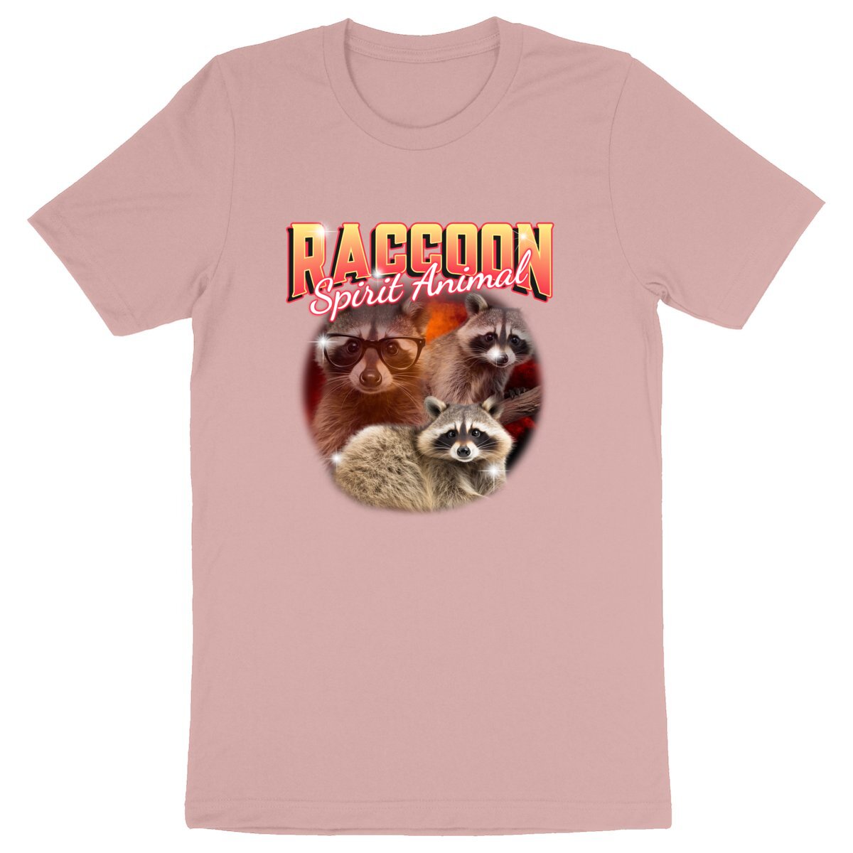 Raccoon Spirit Animal - Organic T-shirt