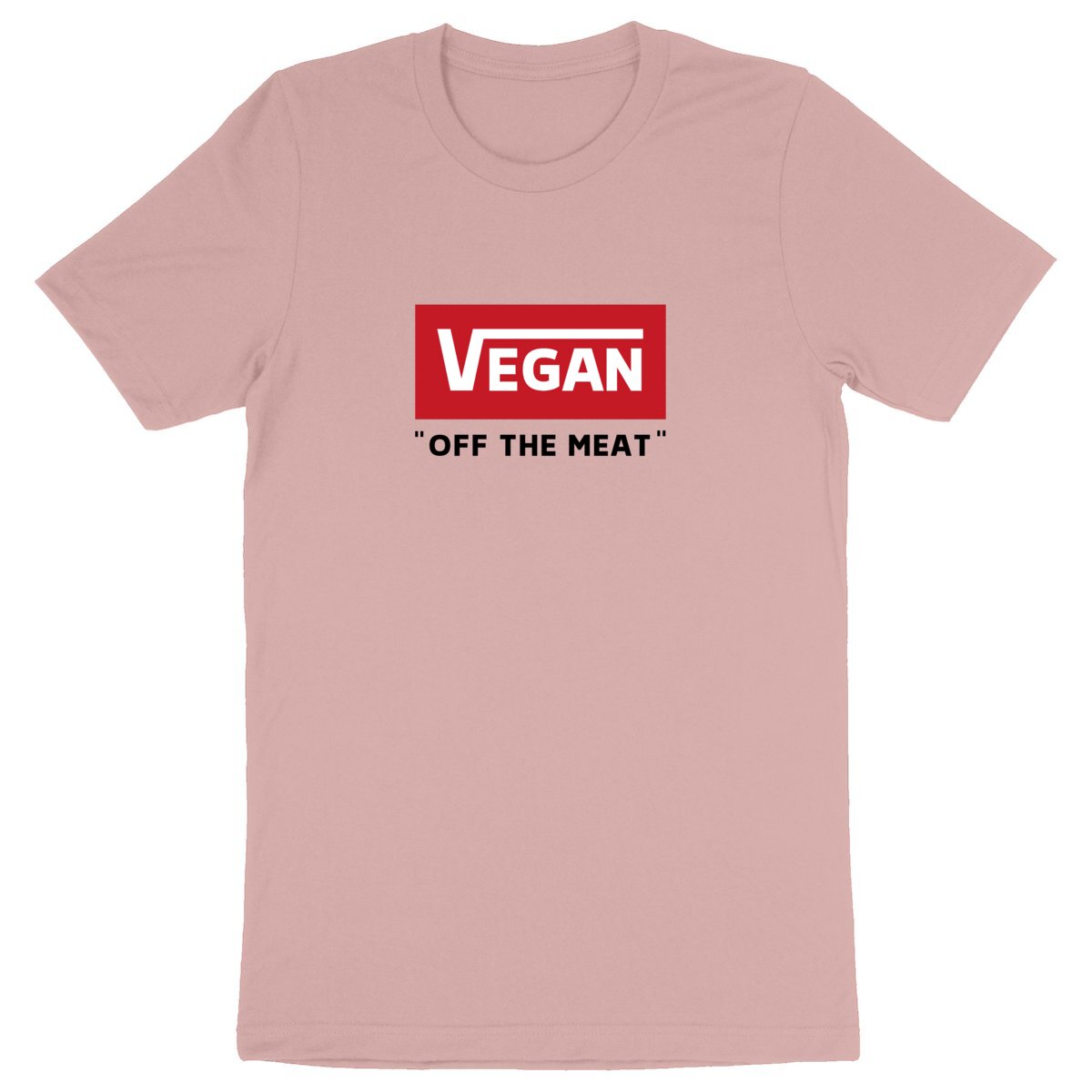 Vegan off the meat - Unisex Organic T-shirt