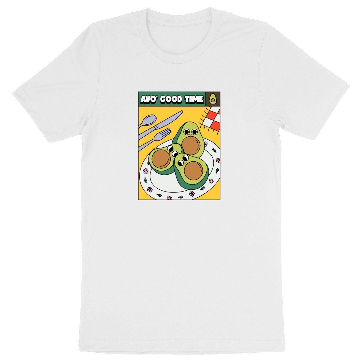 Avo Good Time - Unisex Organic T-shirt
