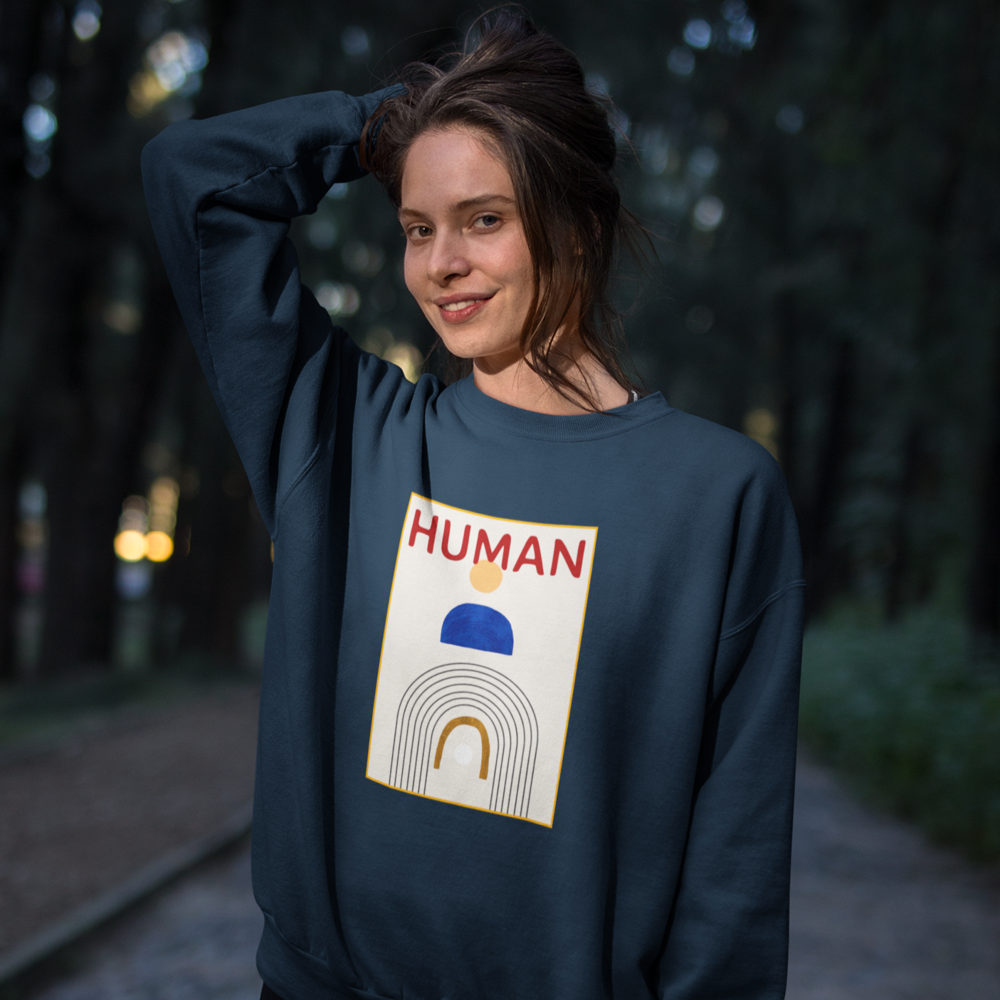 Human - Organic Unisex Sweatshirt