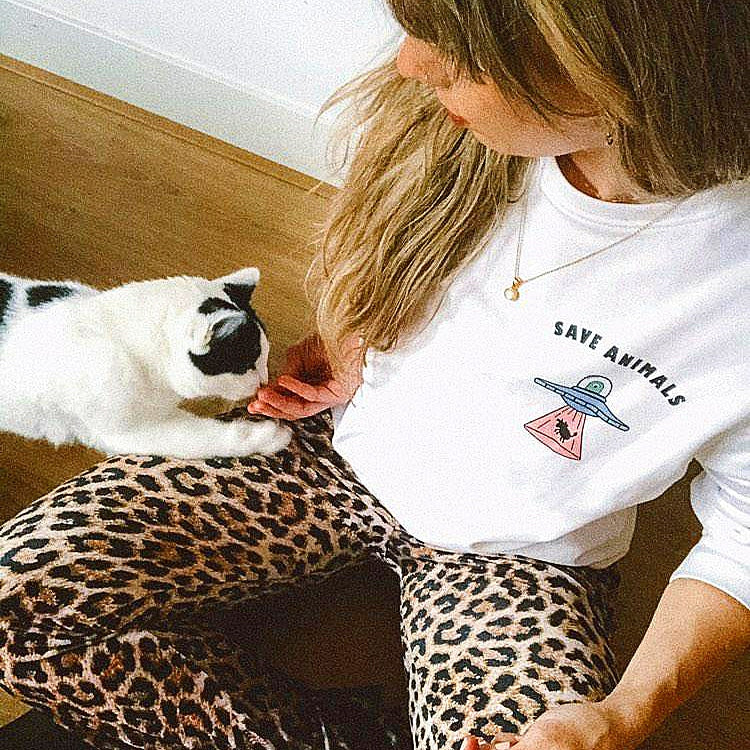 Save Animals - Organic Unisex Sweatshirt