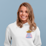 Load image into Gallery viewer, Save Animals eat Humans - Organic Unisex Hoodie
