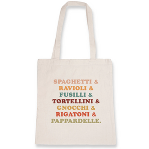 Pasta Life - Organic Cotton Tote Bag