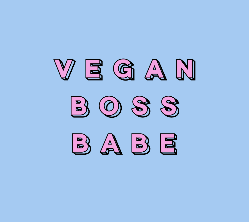 Vegan Boss Babe - Organic Cotton Tote Bag - Oat Milk Club